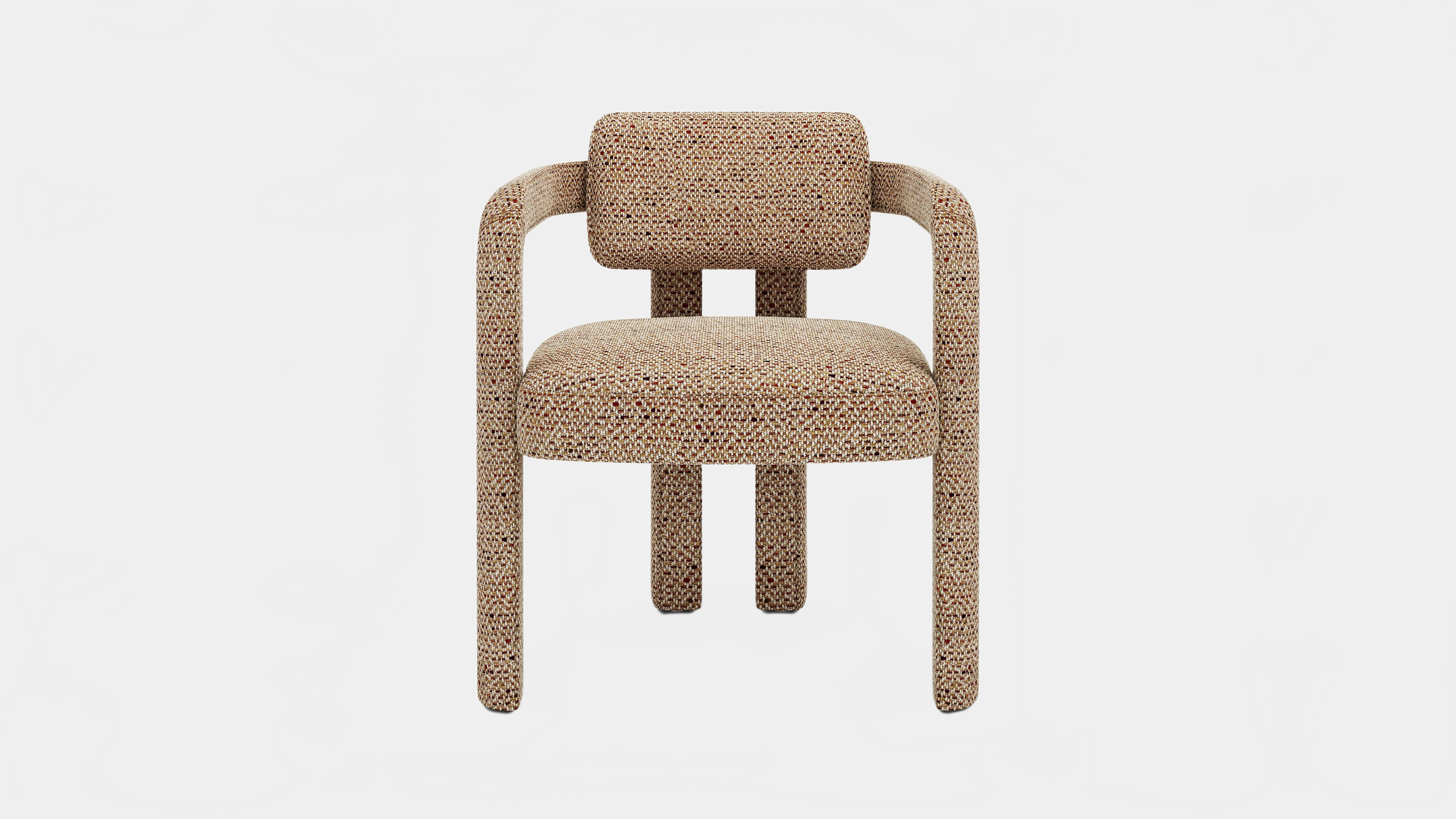 Dining Chair DOUBLE ARCH VELVET DINING CHAIR INSIDHERLAND