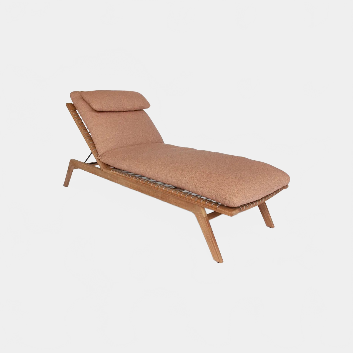 Sun Lounger FORTE SUN LOUNGER | TEAK & STRAPS BETACO