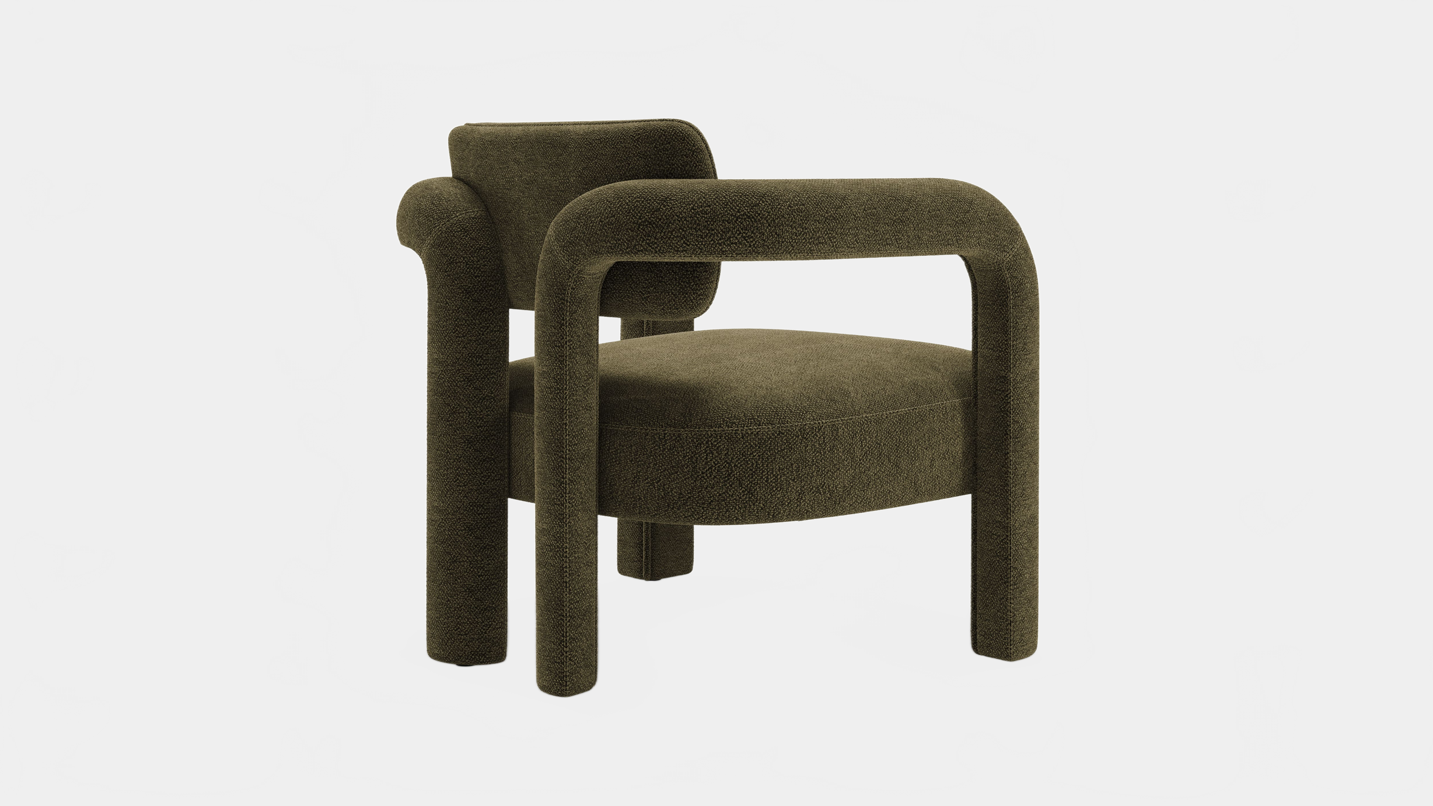 Armchair DOUBLE ARCH ARMCHAIR INSIDHERLAND