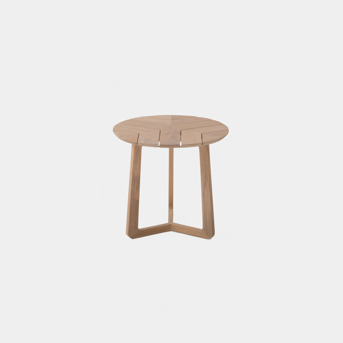 Outdoor Dining Table Teak Top ATRANI DINING TABLE | Ø 31.5" BETACO