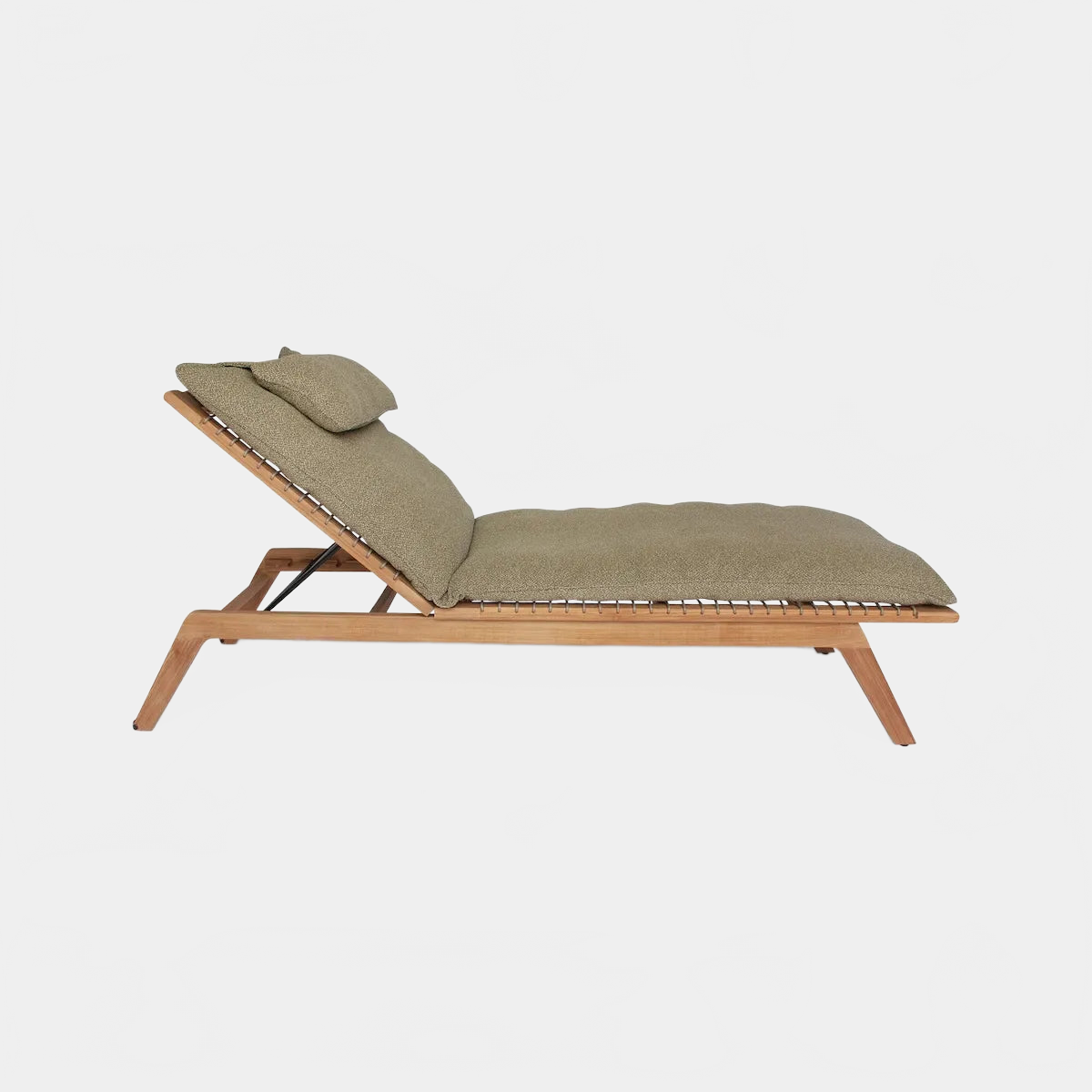 Sun Lounger FORTE SUN LOUNGER | TEAK & STRAPS BETACO