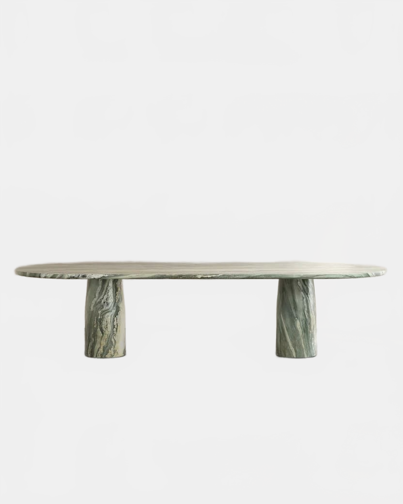 Dining Table Navona Travertine ISOLA TABLE IV PALOMA EDITIONS