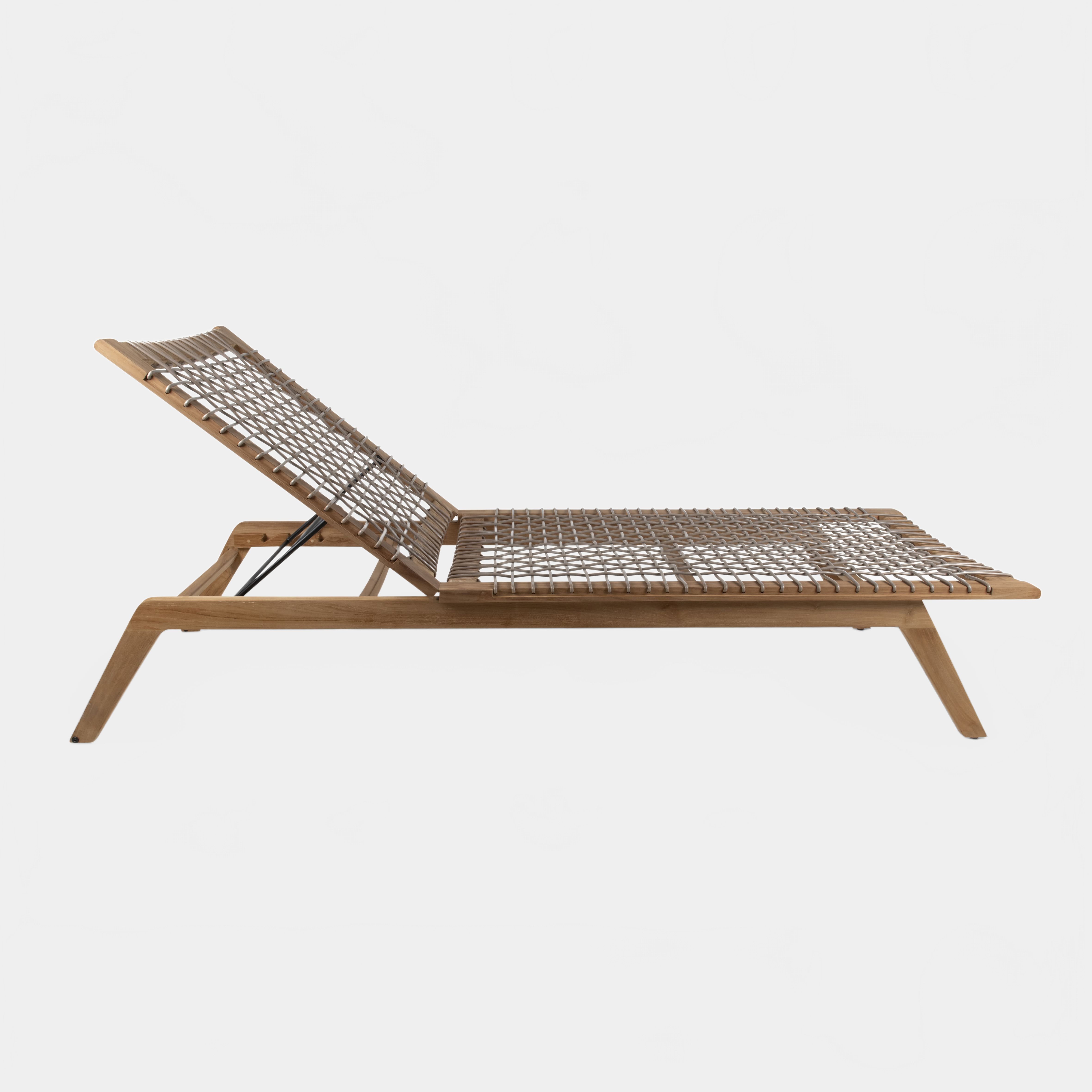 Sun Lounger FORTE SUN LOUNGER | TEAK & STRAPS BETACO
