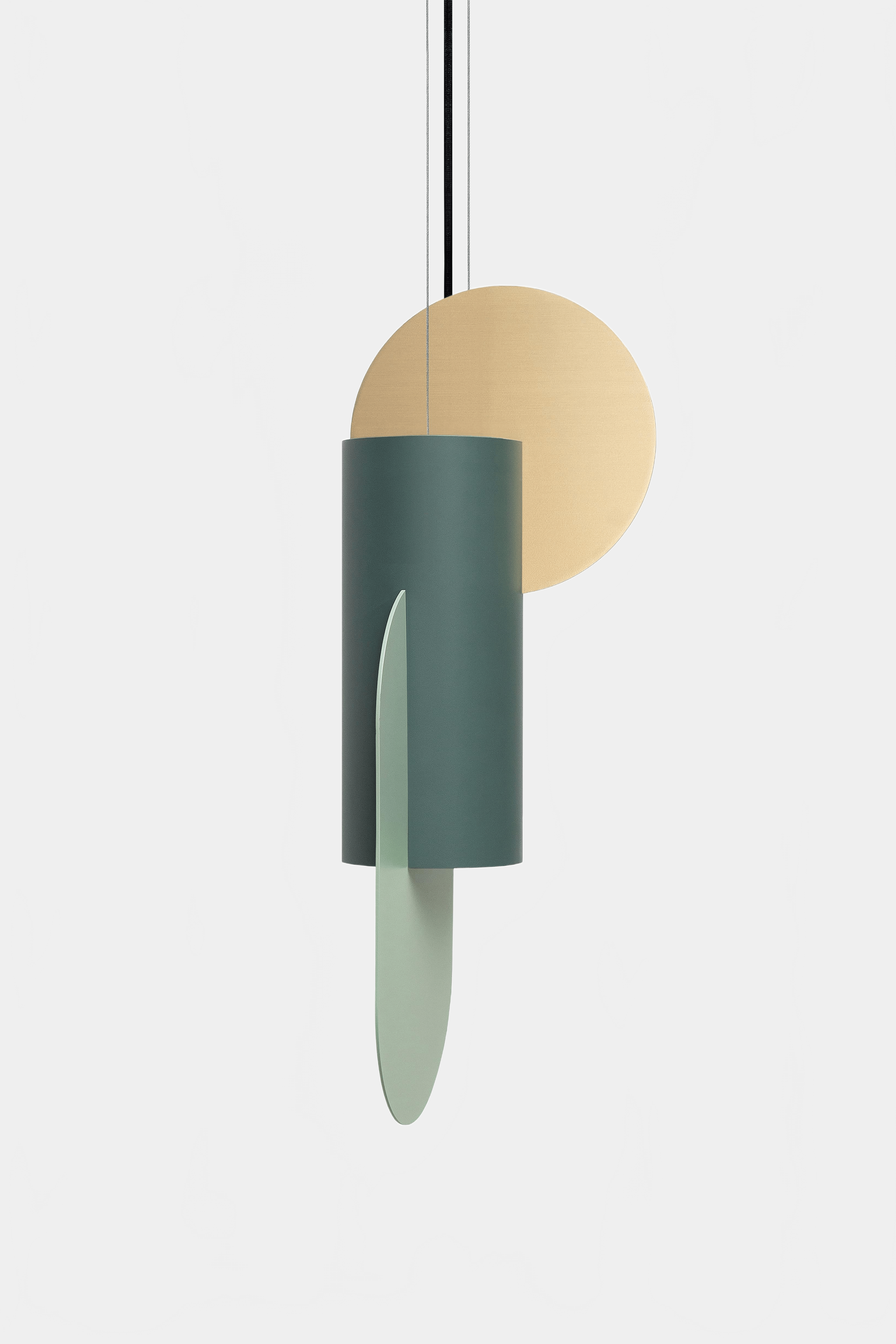 Hanging Light Pendant LAMP SUPREMATIC TWO CS5 NOOM