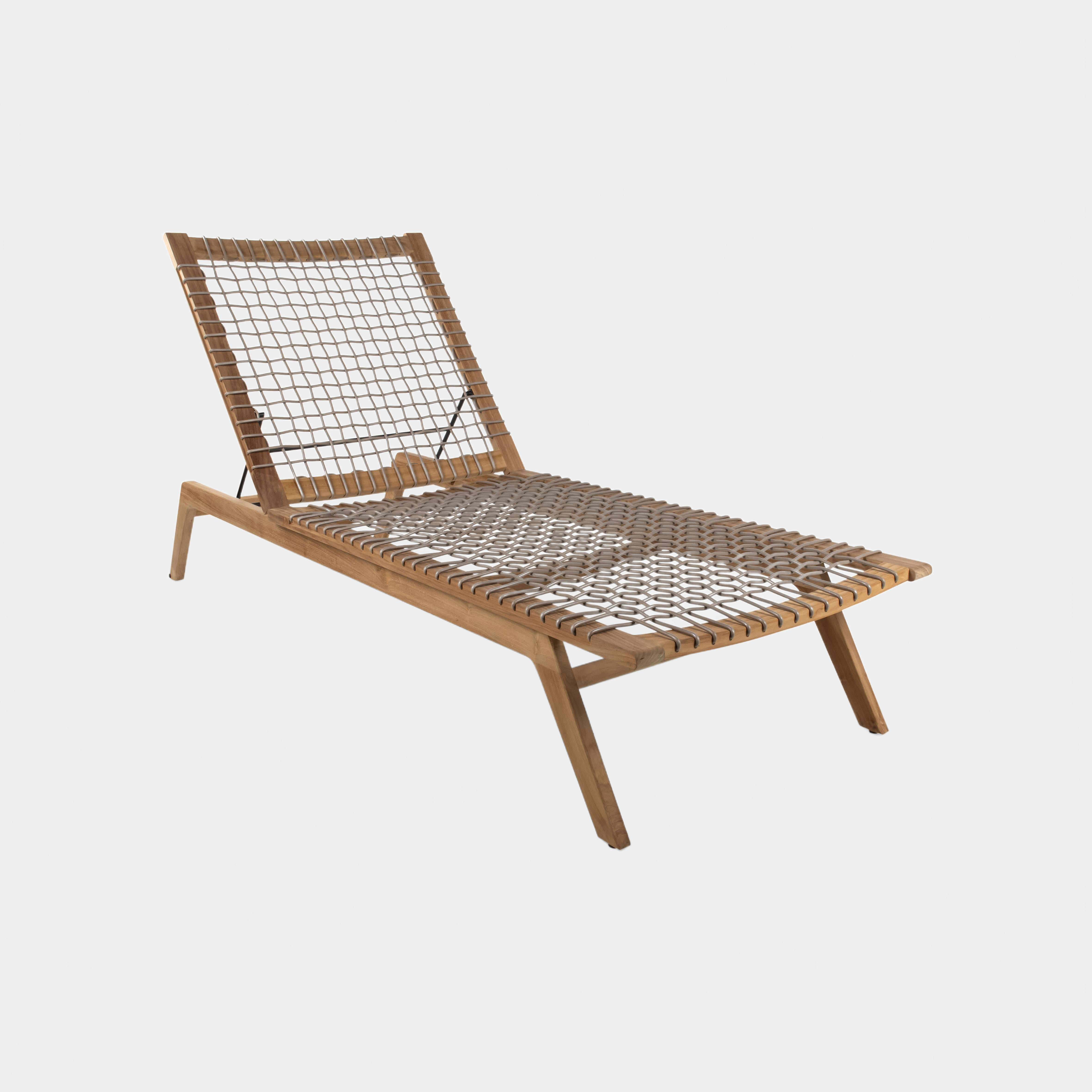 Sun Lounger FORTE SUN LOUNGER | TEAK & STRAPS BETACO