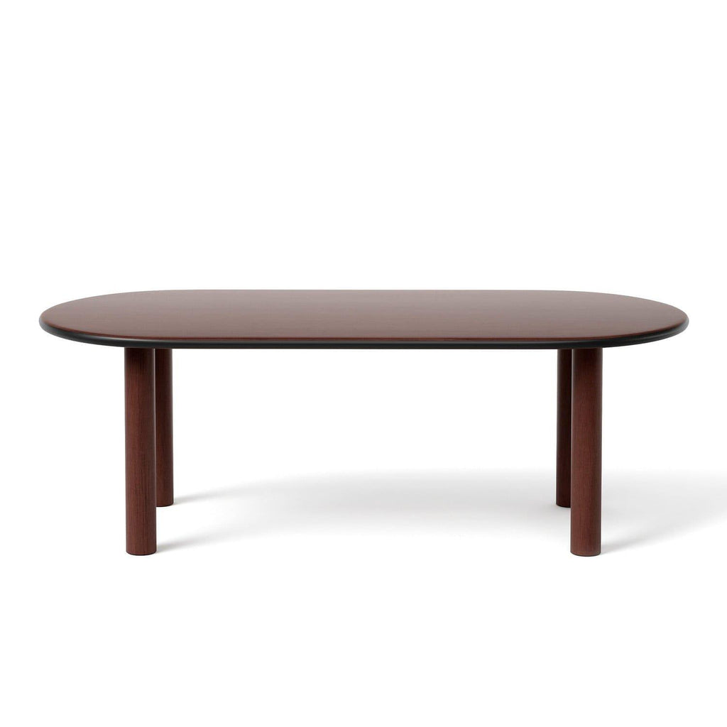 Dining Table PAUL DINING TABLE LONG Brown-Stained Ashwood NOOM
