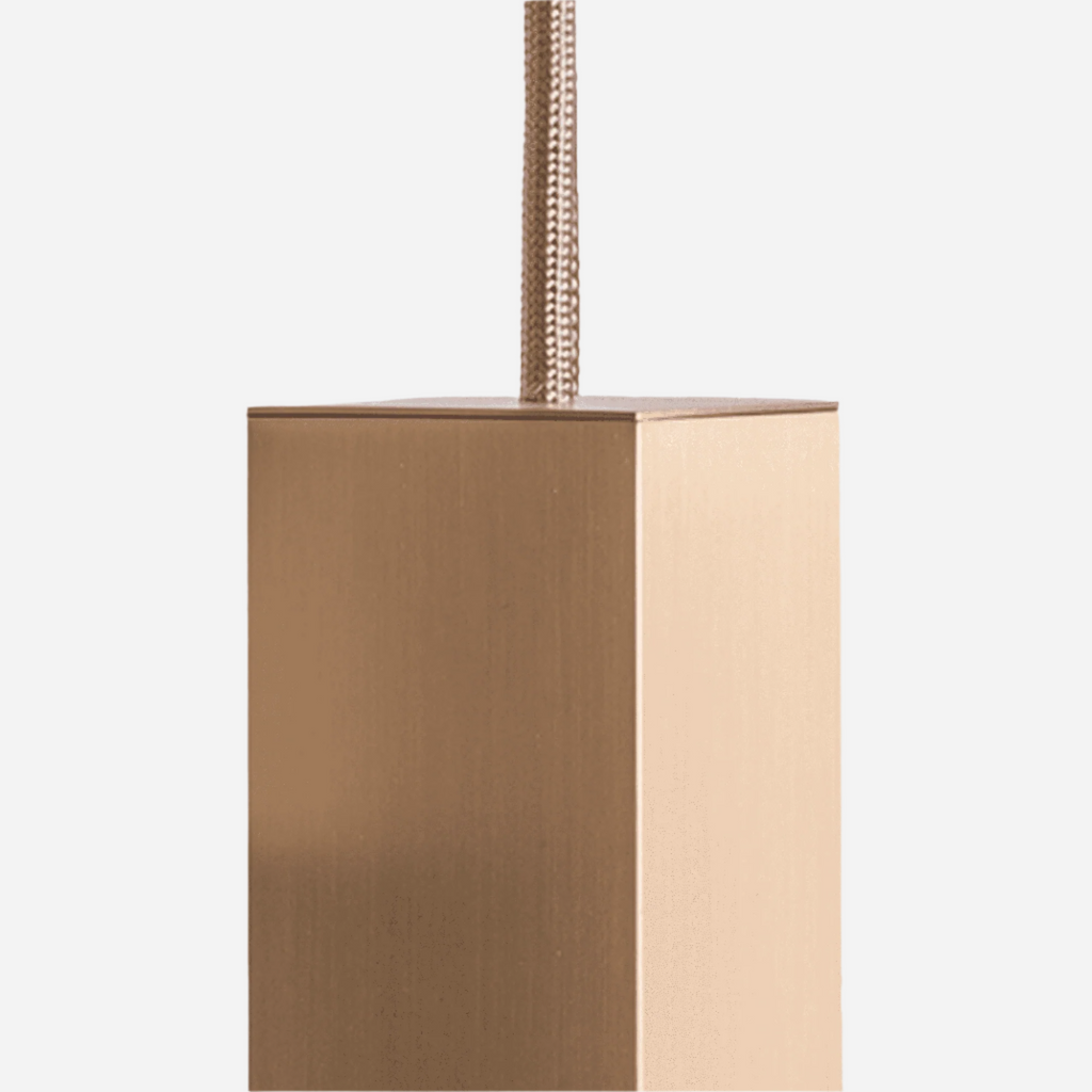 Pendant Lamp LAMP/ONE - BRASS | SINGLE SUSPENSION FORMAMINIMA