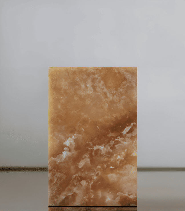 PLINTH HONEY ONYX PLINTH MARBERA