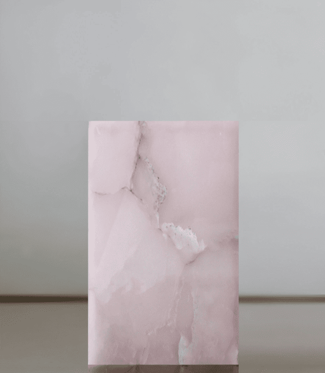 PLINTH PINK ONYX PLINTH MARBERA