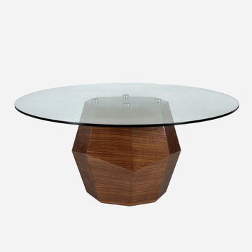 Dining Table ROCK | DINING TABLE Walnut Wood INSIDHERLAND