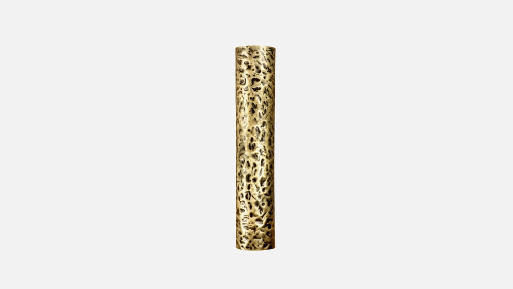 Sconce Hammered Patinated Brass TREE BRANCHES WALL LAMP INSIDHERLAND