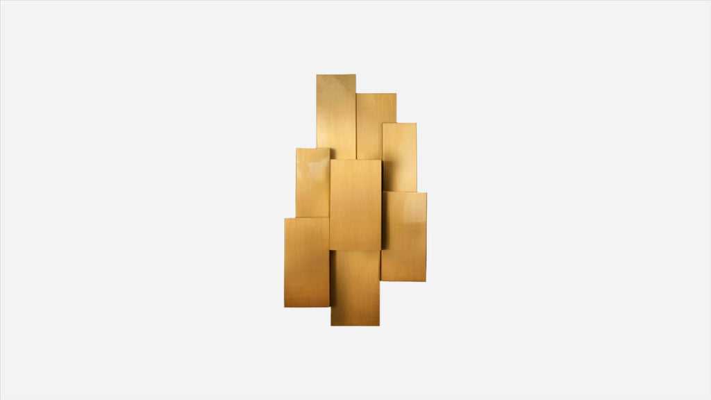Sconce INSPIRING TREES BRASS WALL LAMP | LARGE INSIDHERLAND