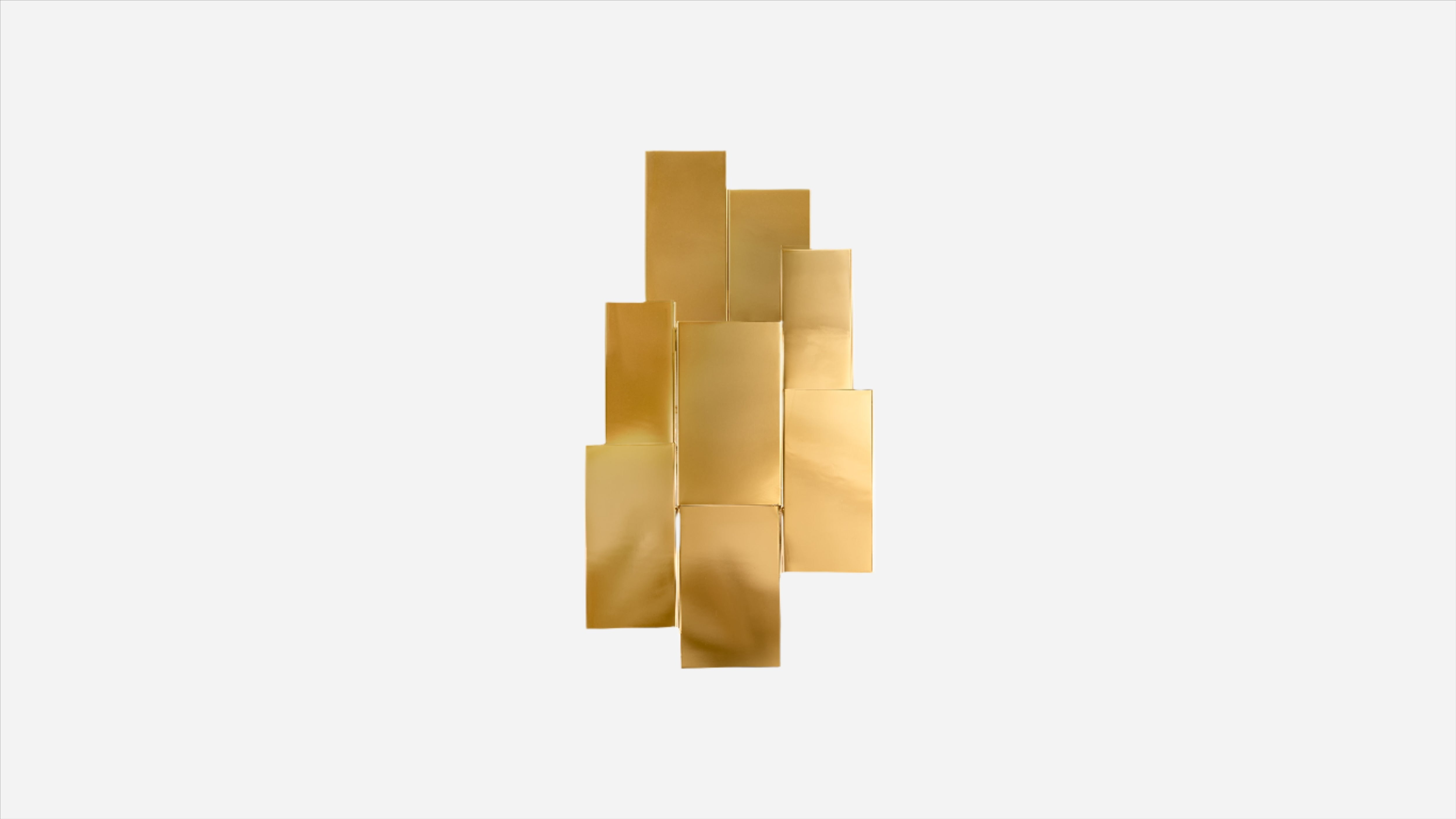 Sconce INSPIRING TREES BRASS WALL LAMP | LARGE INSIDHERLAND