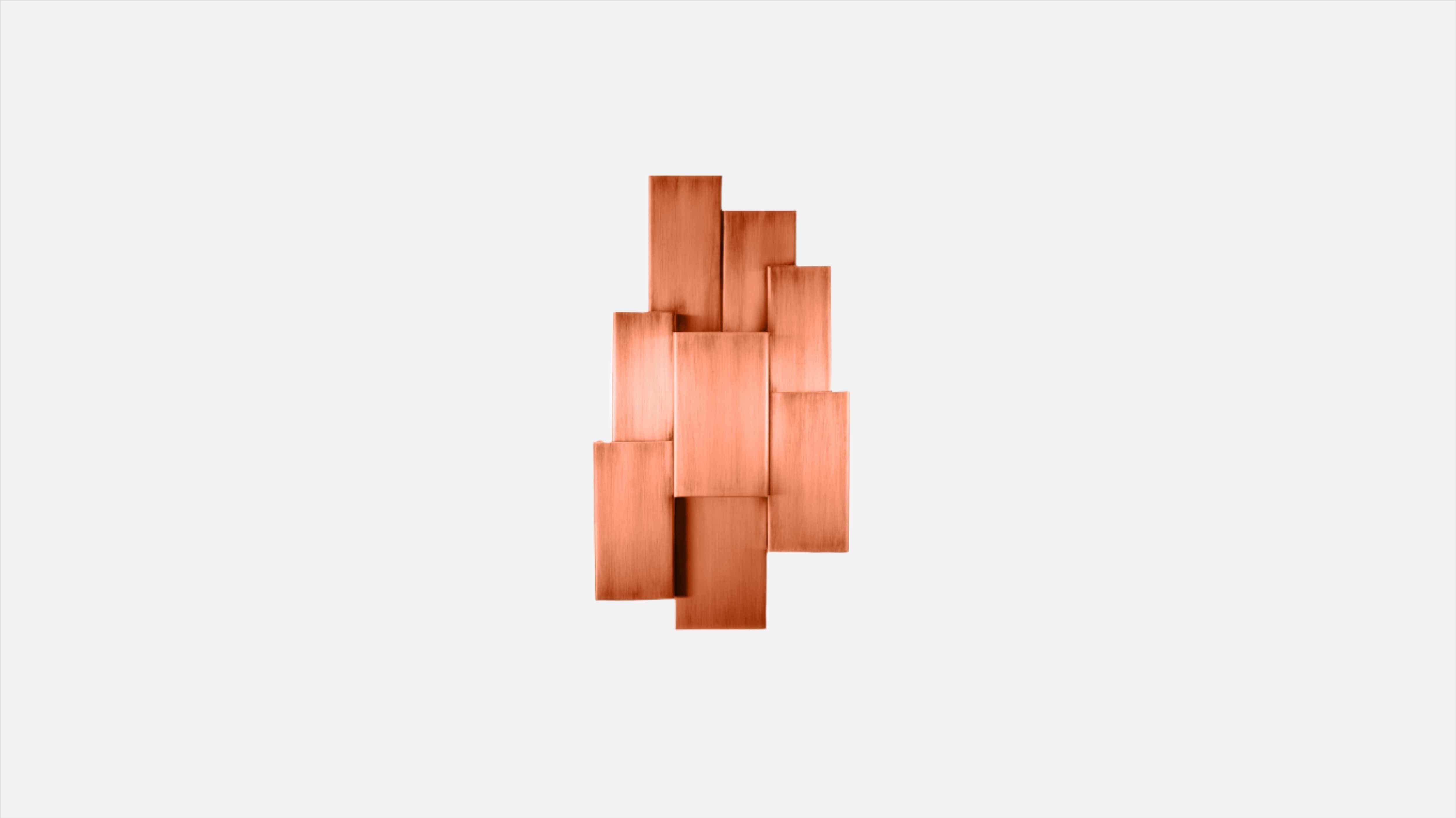 Sconce INSPIRING TREES BRASS WALL LAMP | LARGE INSIDHERLAND