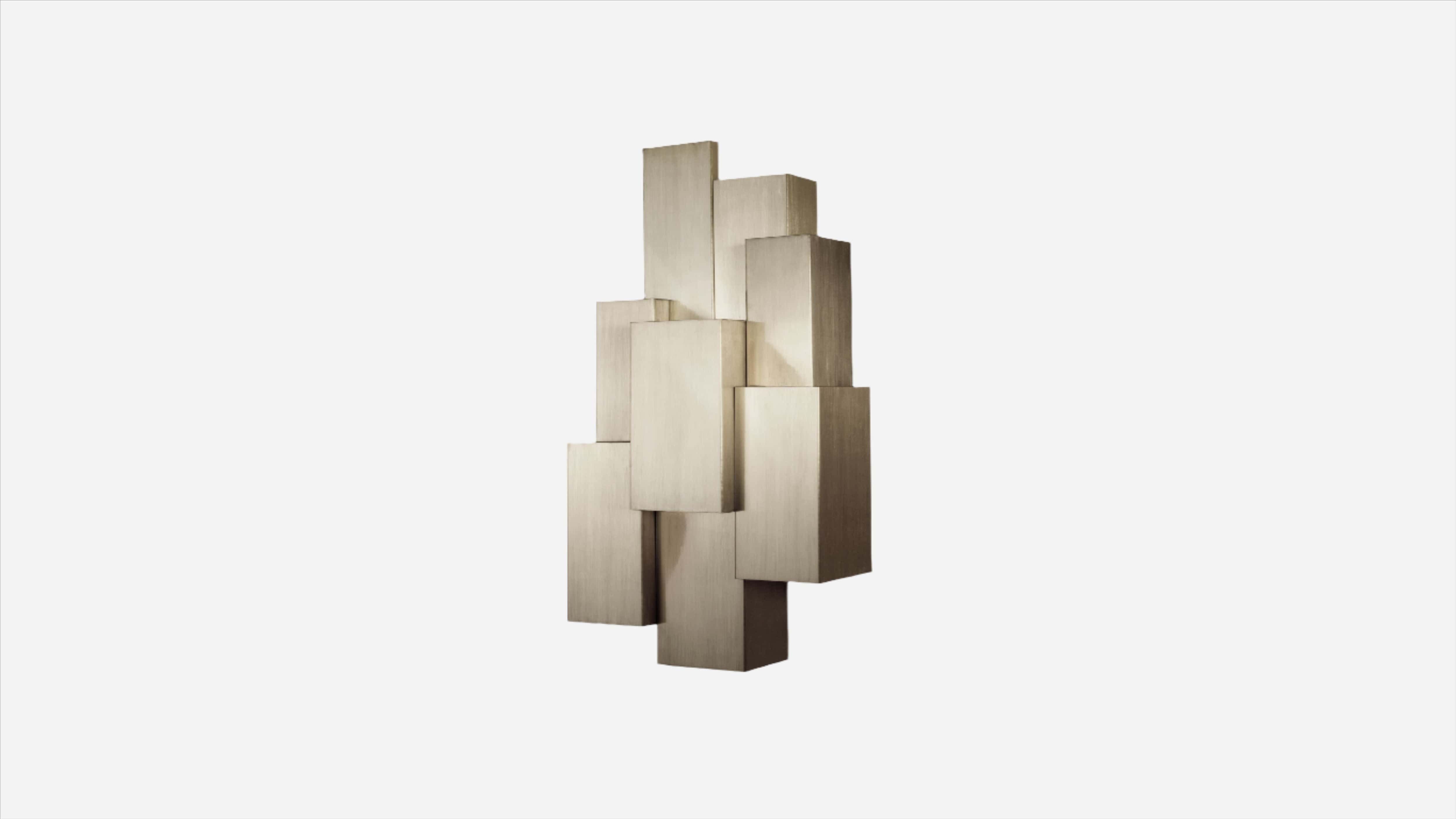 Sconce INSPIRING TREES BRASS WALL LAMP | LARGE INSIDHERLAND