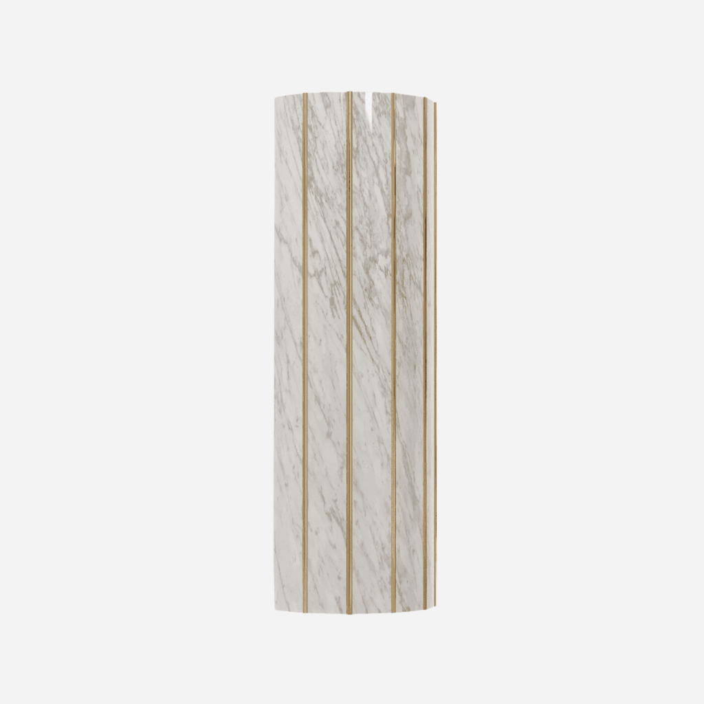 Sconce SEAGRAM | CARRARA WALL LAMP Carrara Marble INSIDHERLAND