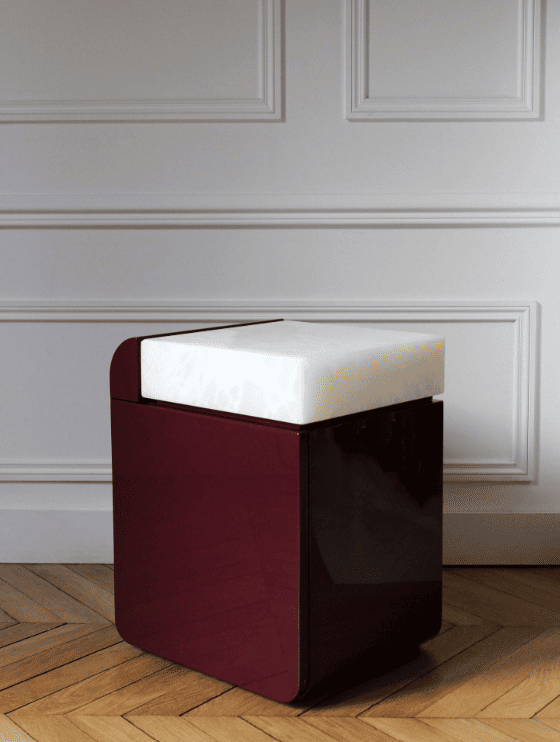 Side Table AMO BORDEAUX STORAGE TABLE MARBERA
