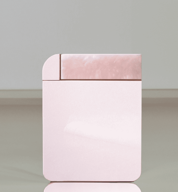 Side Table AMO PINK STORAGE TABLE MARBERA