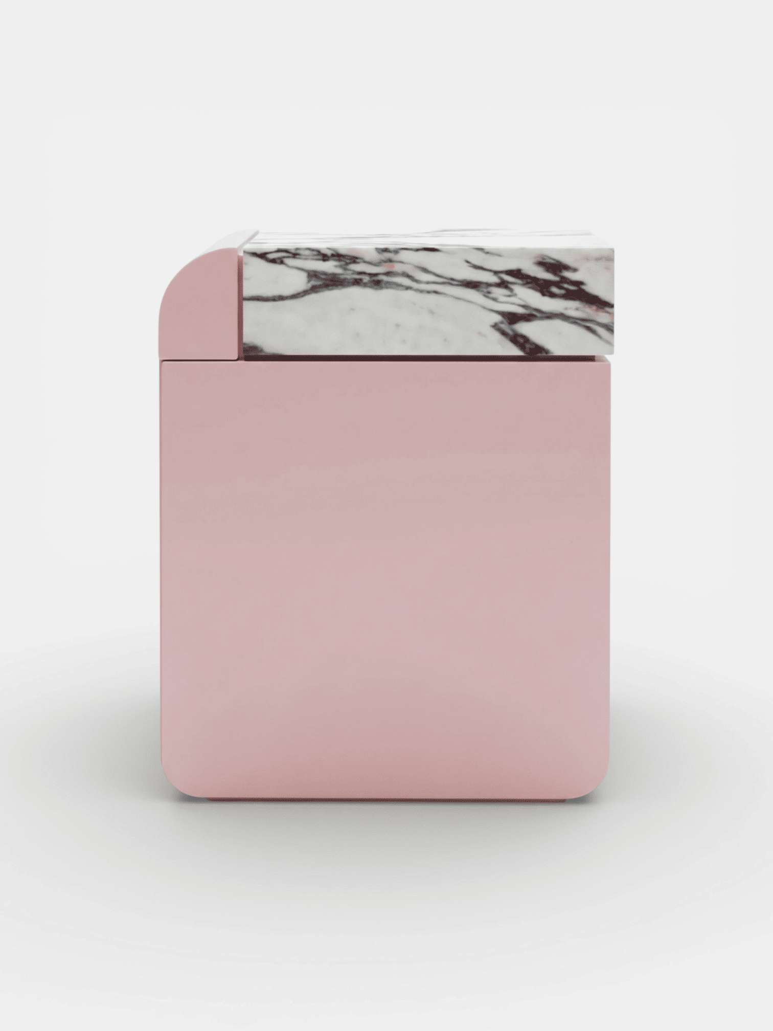 Side Table AMO PINK STORAGE TABLE MARBERA