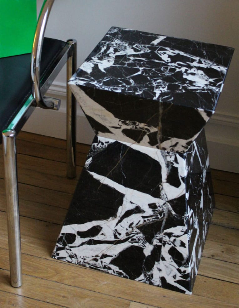 Side Table ARIA GRAND ANTIQUE MARBLE TABLE MARBERA