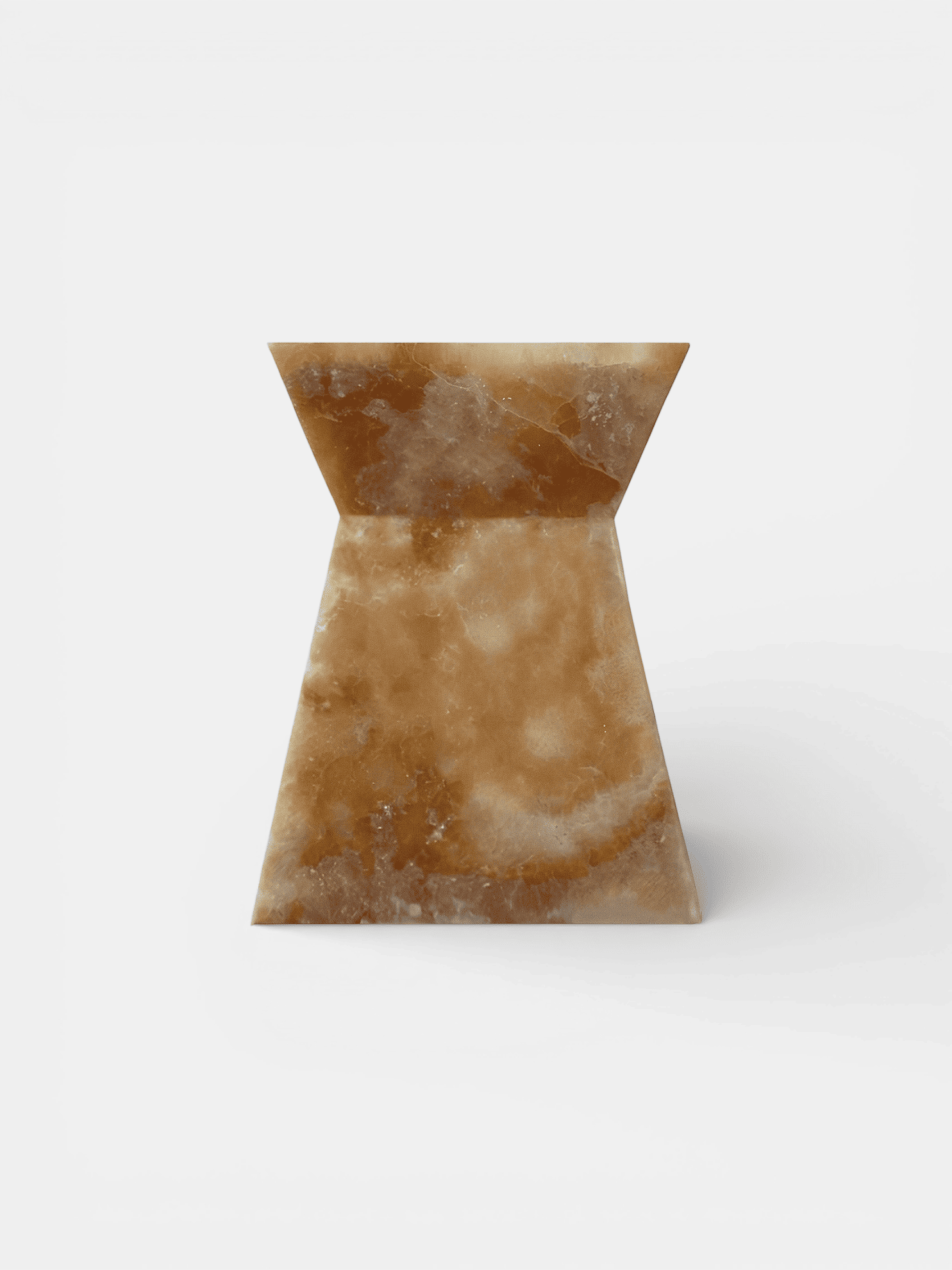 Side Table ARIA HONEY ONYX MARBERA