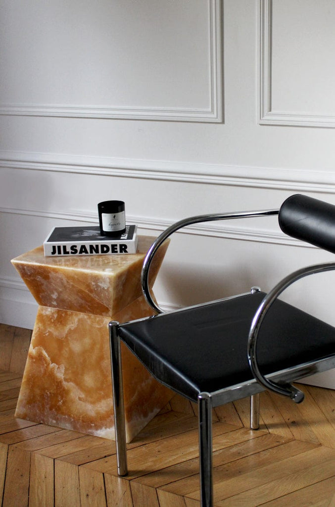 Side Table ARIA HONEY ONYX TABLE MARBERA