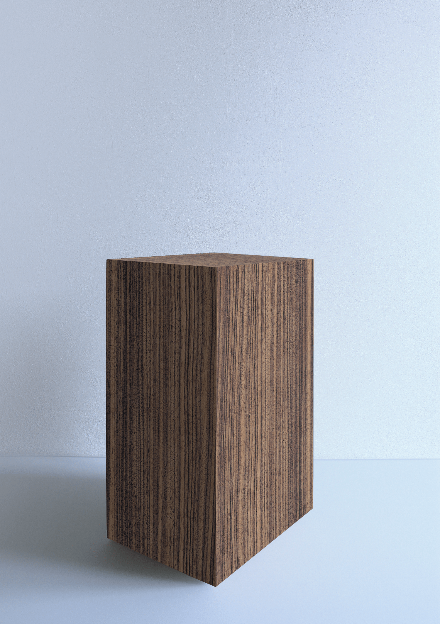 Side Table Ebony Makassar SOLID/ONE - WOOD | SIDE TABLE FORMAMINIMA