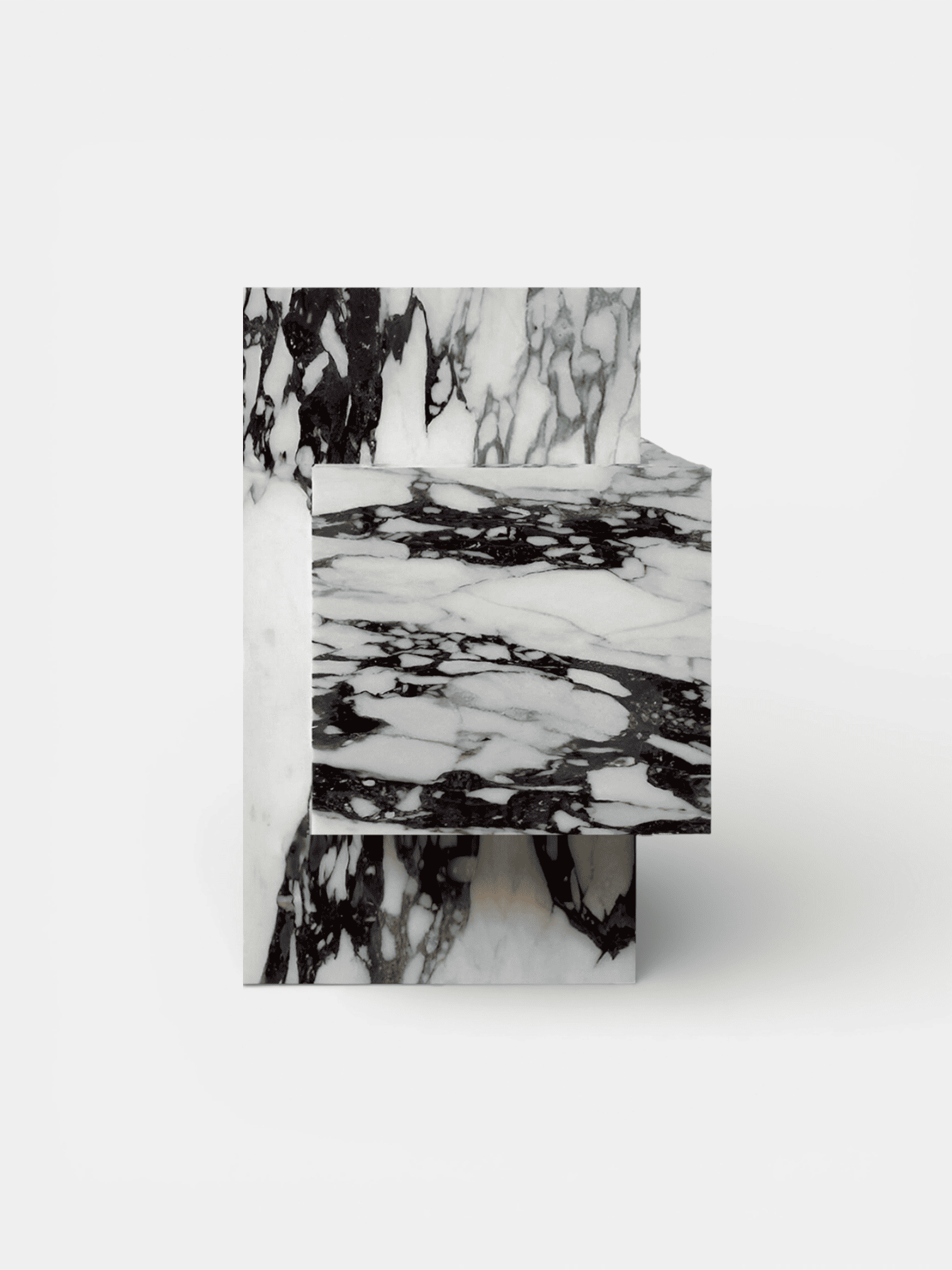 Side Table ELLA CALACATTA VIOLA MARBLE TABLE MARBERA