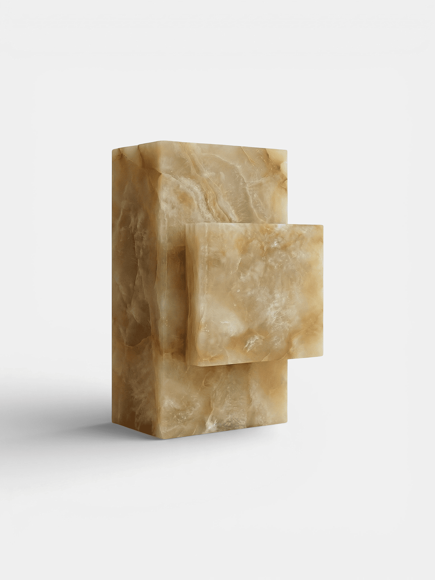 Side Table ELLA HONEY ONYX TABLE MARBERA