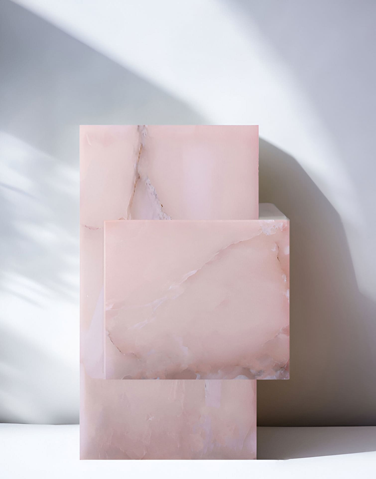 Side Table ELLA PINK ONYX TABLE MARBERA