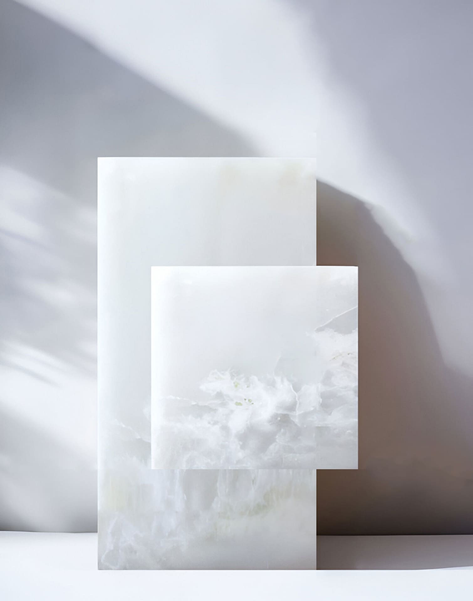 Side Table ELLA WHITE ONYX TABLE MARBERA