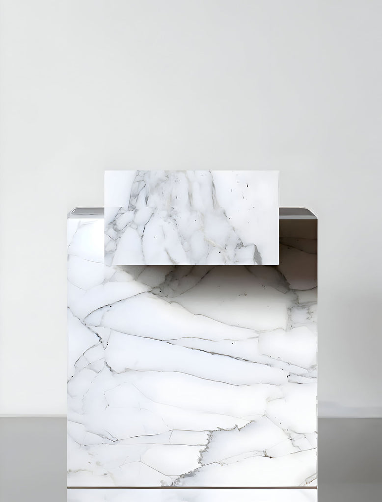 Side Table GAIA VENATO MARBLE TABLE MARBERA