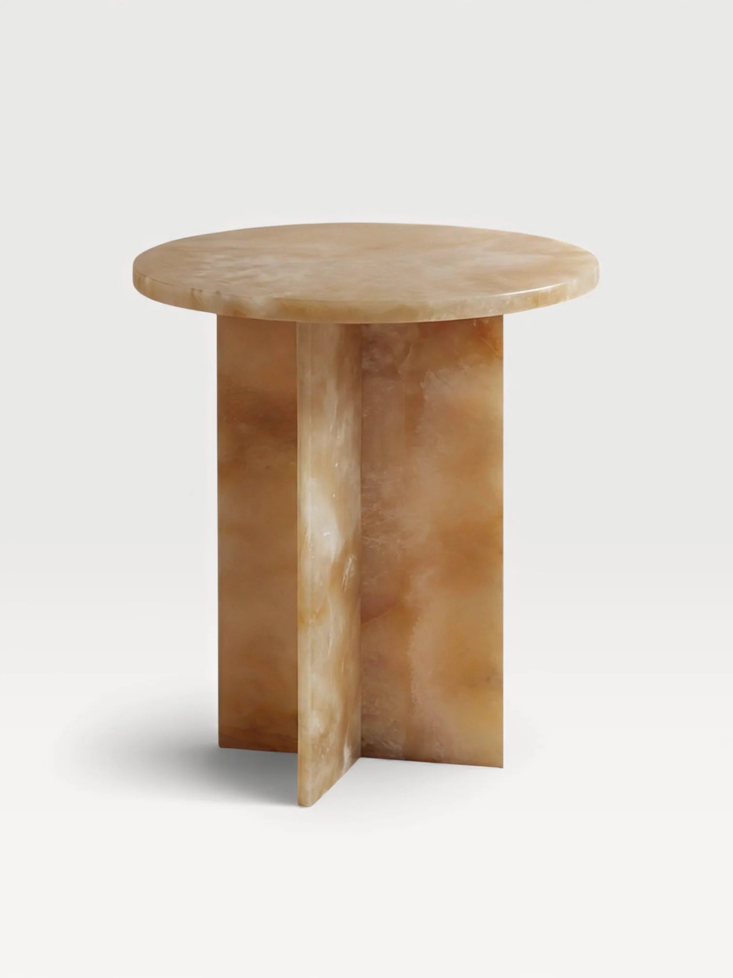 Side Table ROSIE HONEY ONYX TABLE MARBERA
