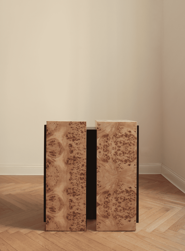 Side Table SOLID/ONE DOUBLE 01 - STRIPE SERIES FORMAMINIMA
