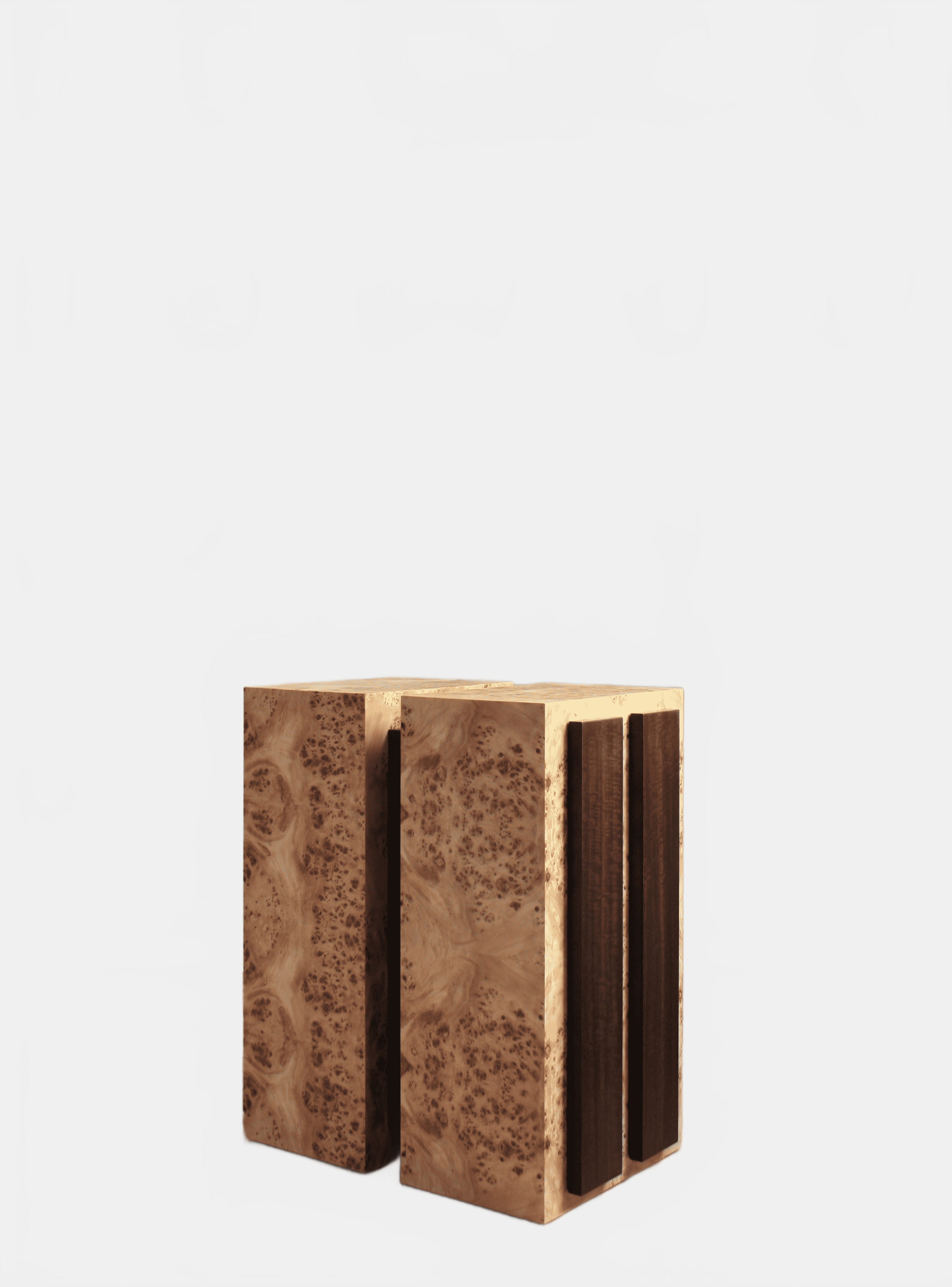 Side Table SOLID/ONE DOUBLE 01 - STRIPE SERIES FORMAMINIMA