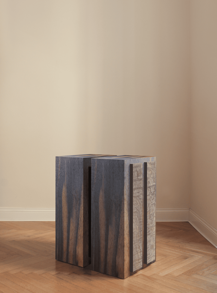 Side Table SOLID/ONE DOUBLE 02 - STRIPE SERIES FORMAMINIMA