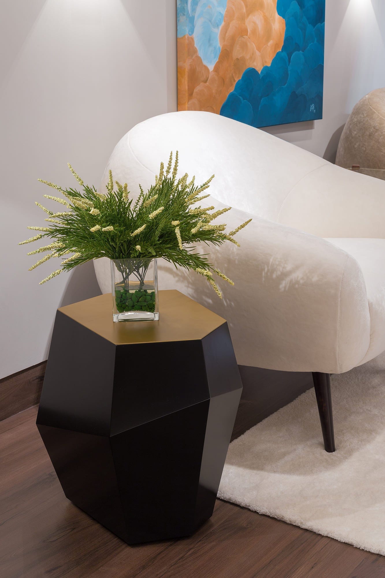 Side Table THREE ROCKS HIGH SIDE TABLE INSIDHERLAND