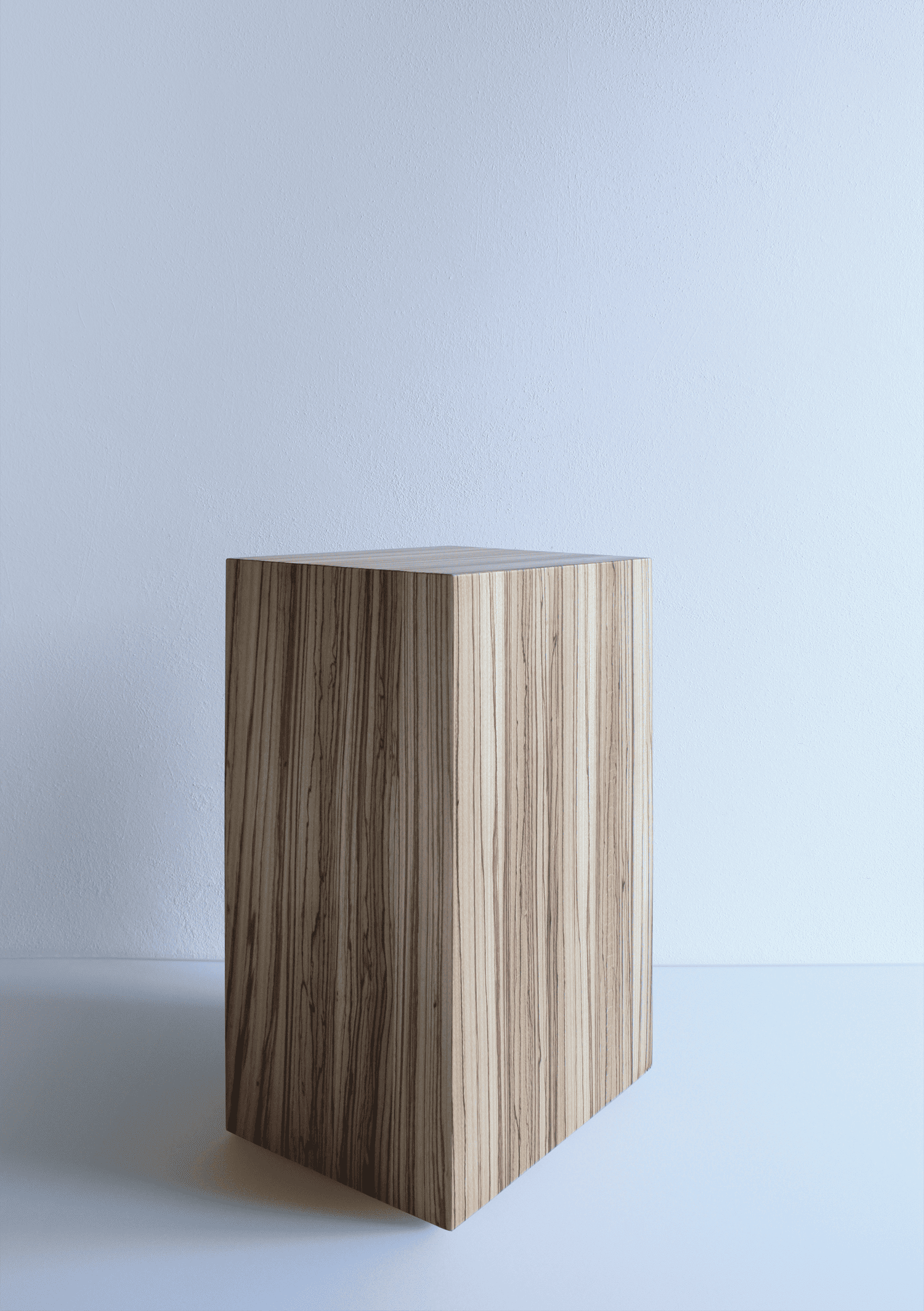 Side Table Zebrawood SOLID/ONE - WOOD | SIDE TABLE FORMAMINIMA