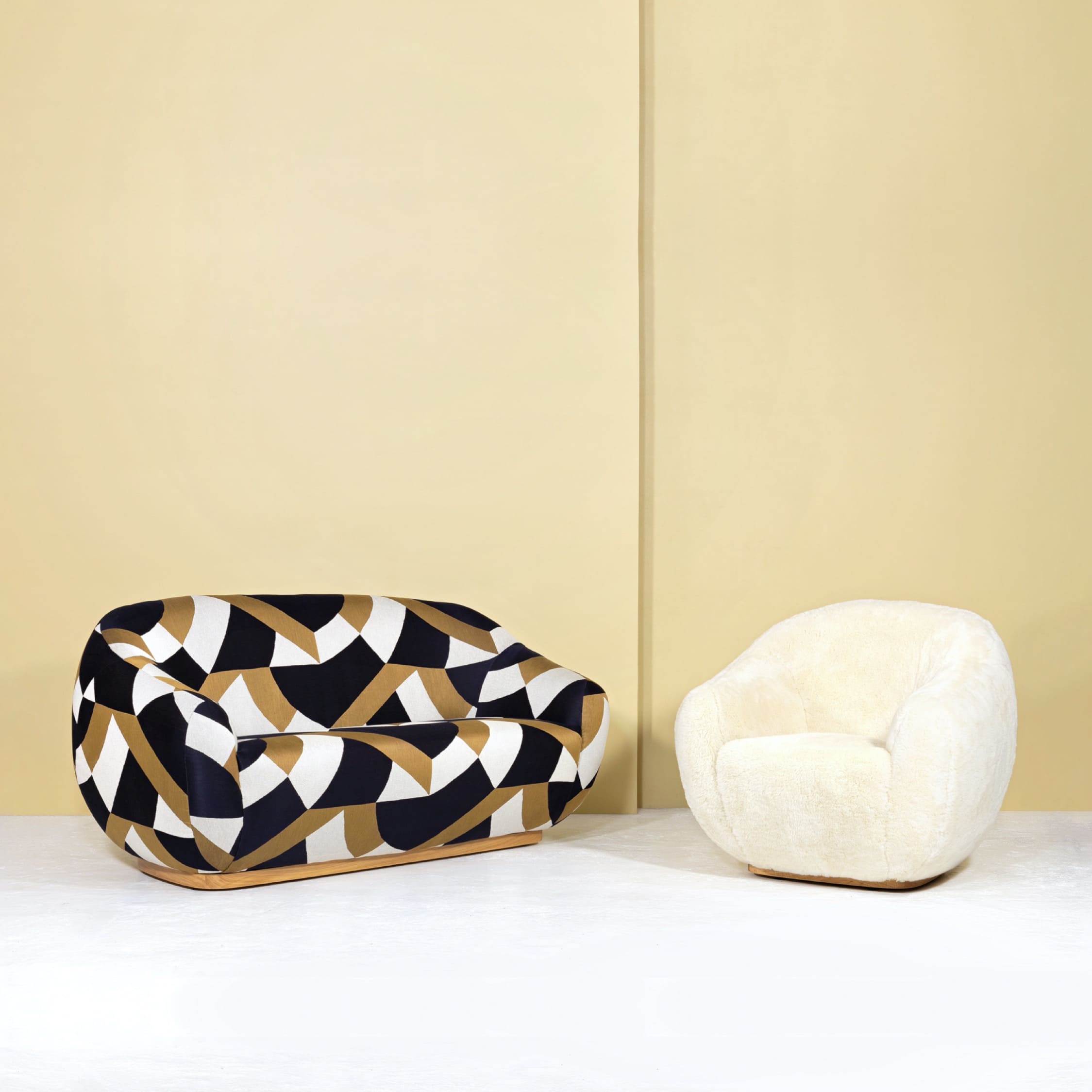 Sofa NIEMEYER II - 2 SEAT SOFA INSIDHERLAND