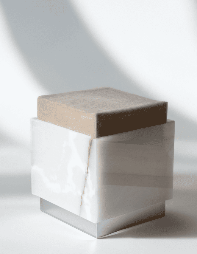 Stool ALFIE SHELL ONYX STOOL MARBERA