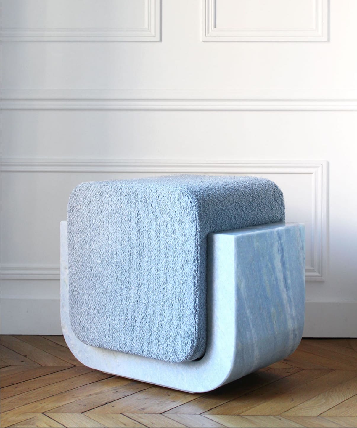 Stool BLUE MARBLE OGGI STOOL MARBERA