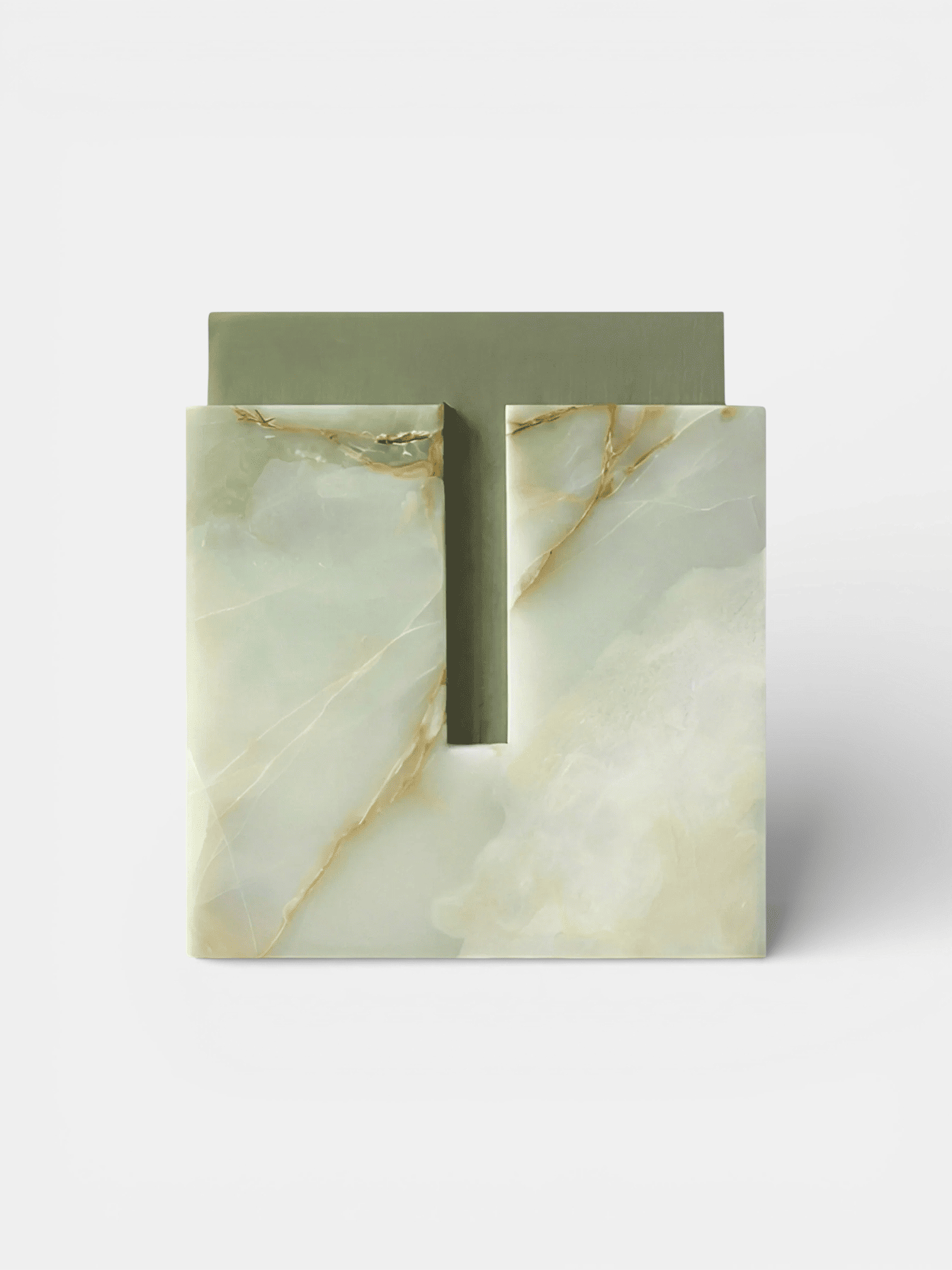 Stool GABI GREEN ONYX STOOL MARBERA