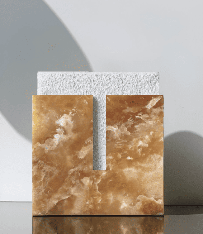 Stool GABI HONEY ONYX STOOL MARBERA