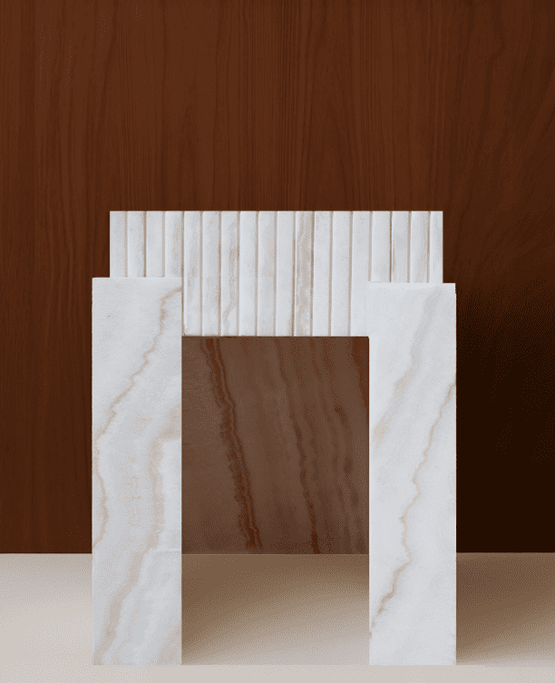 Stool GINA VANILLA ONYX STOOL MARBERA