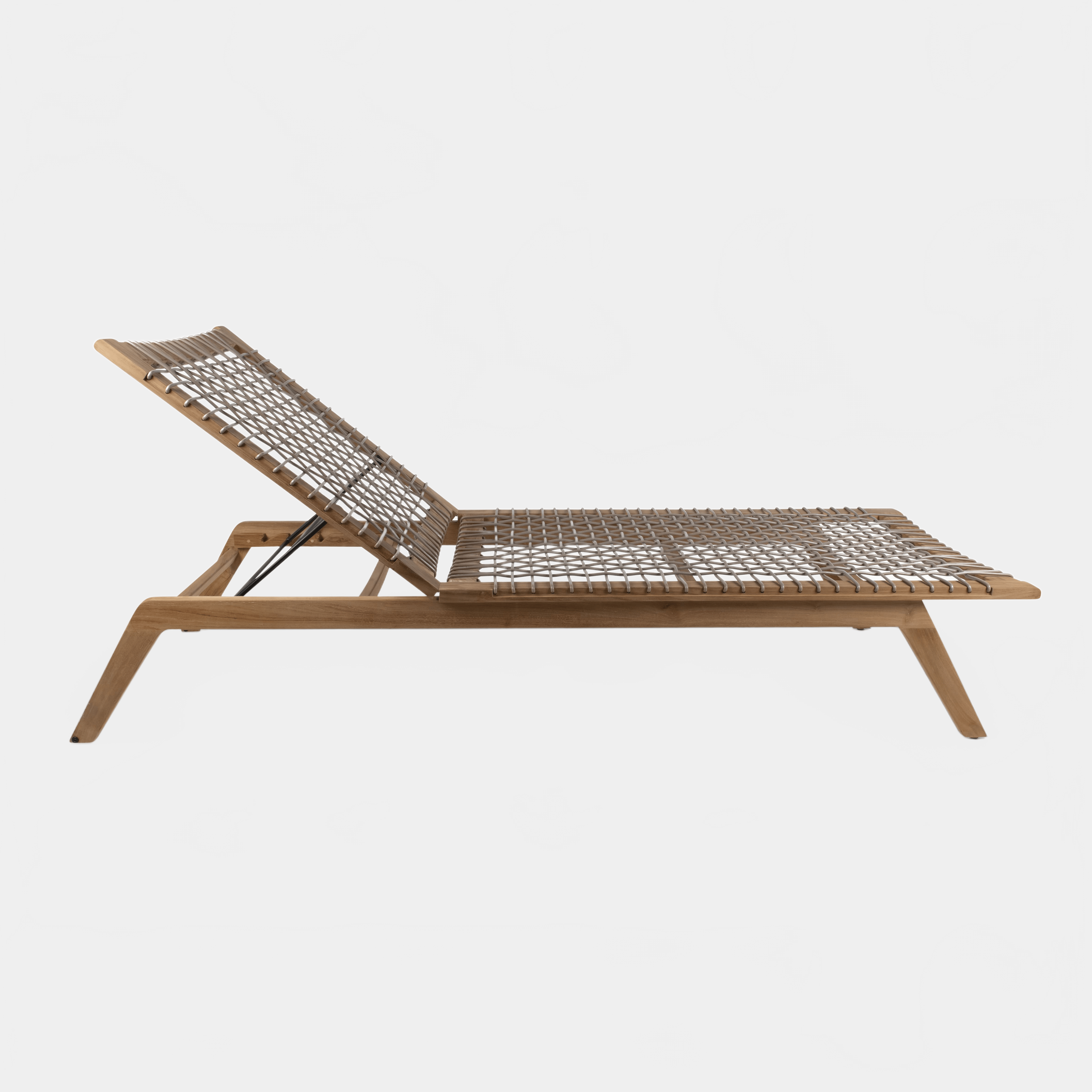 Sun Lounger FORTE SUN LOUNGER | TEAK & STRAPS BETACO