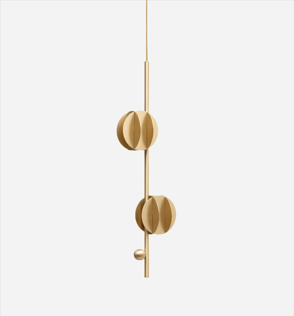 Suspended Lamp Color Scheme: CS1 - Brass EL LAMP VERTICAL NOOM