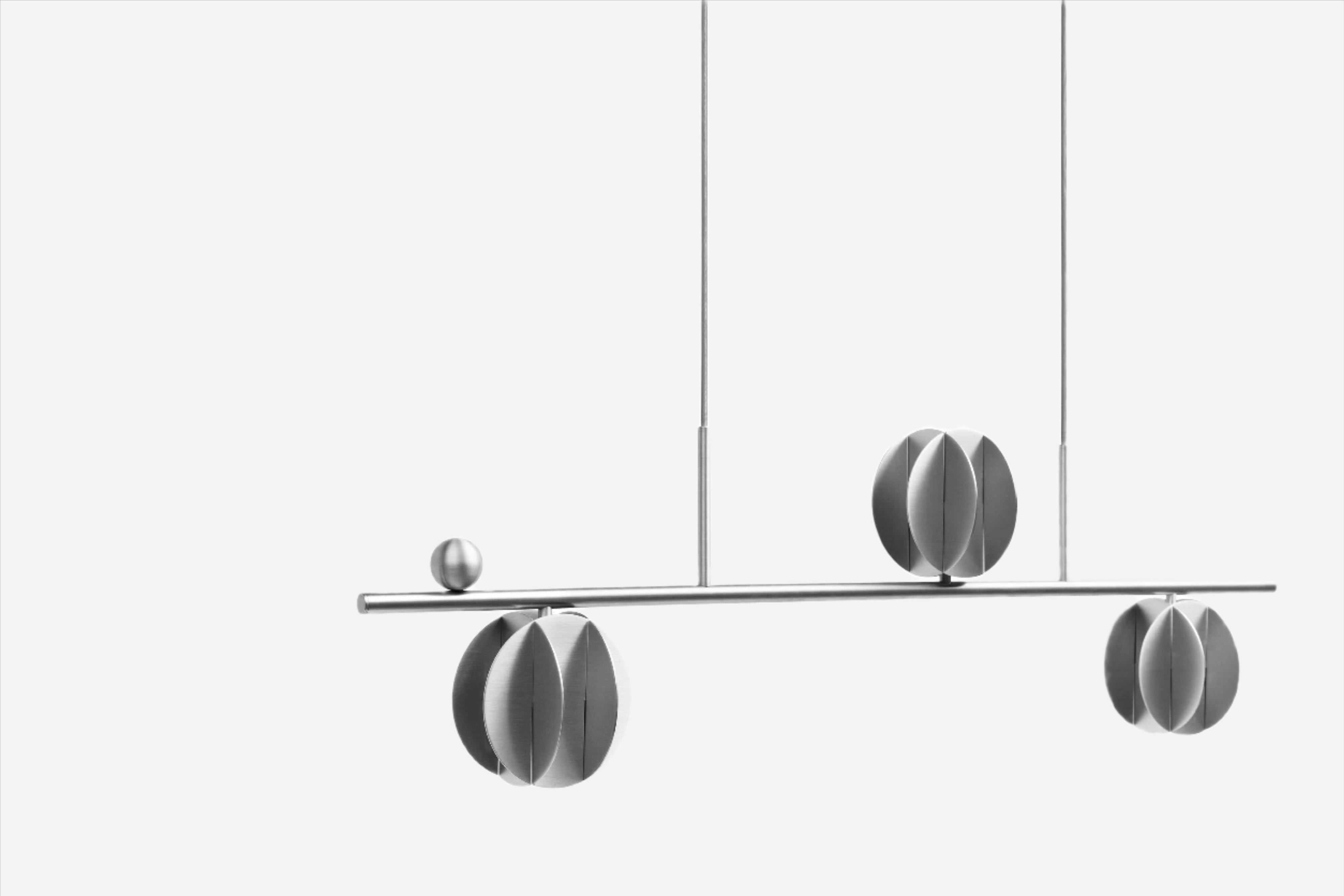 Suspended Lamp Color Scheme: CS3 - Stainless Steel EL LAMP HORIZONTAL NOOM