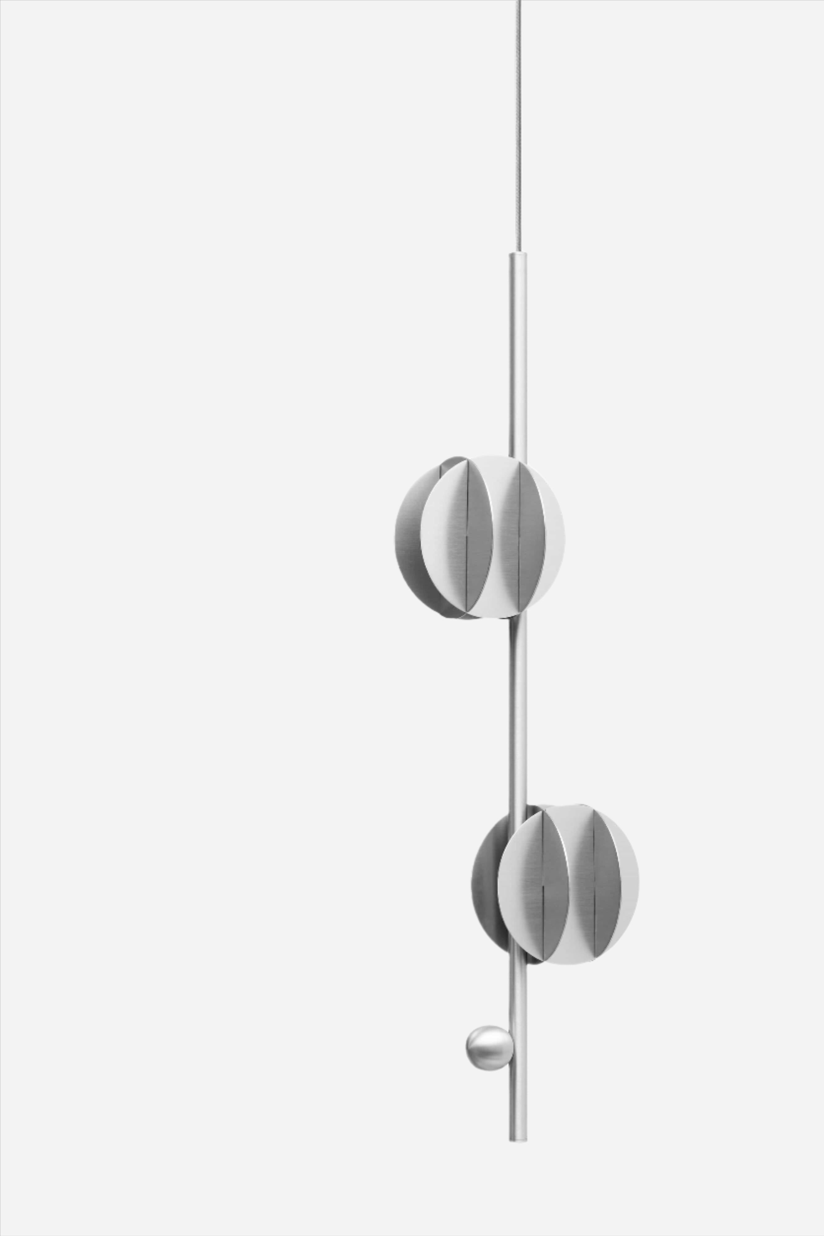 Suspended Lamp Color Scheme: CS3 - Stainless Steel EL LAMP VERTICAL NOOM