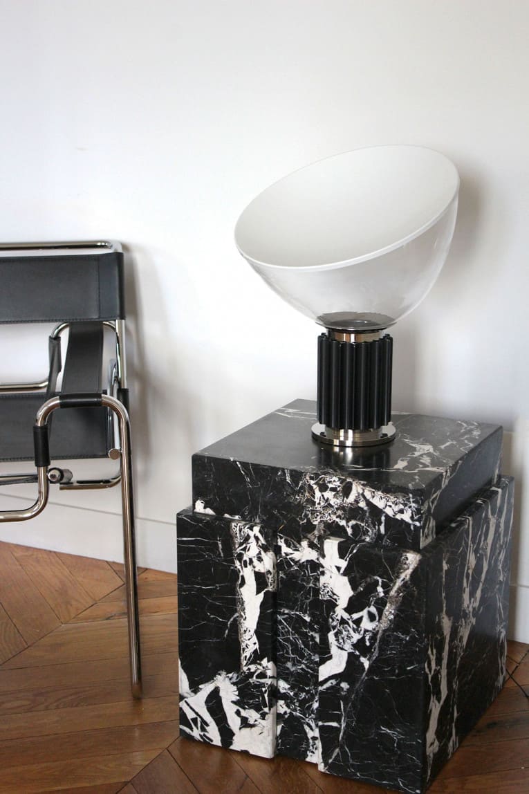 Table GABI BLACK ANTIQUE MARBLE TABLE MARBERA