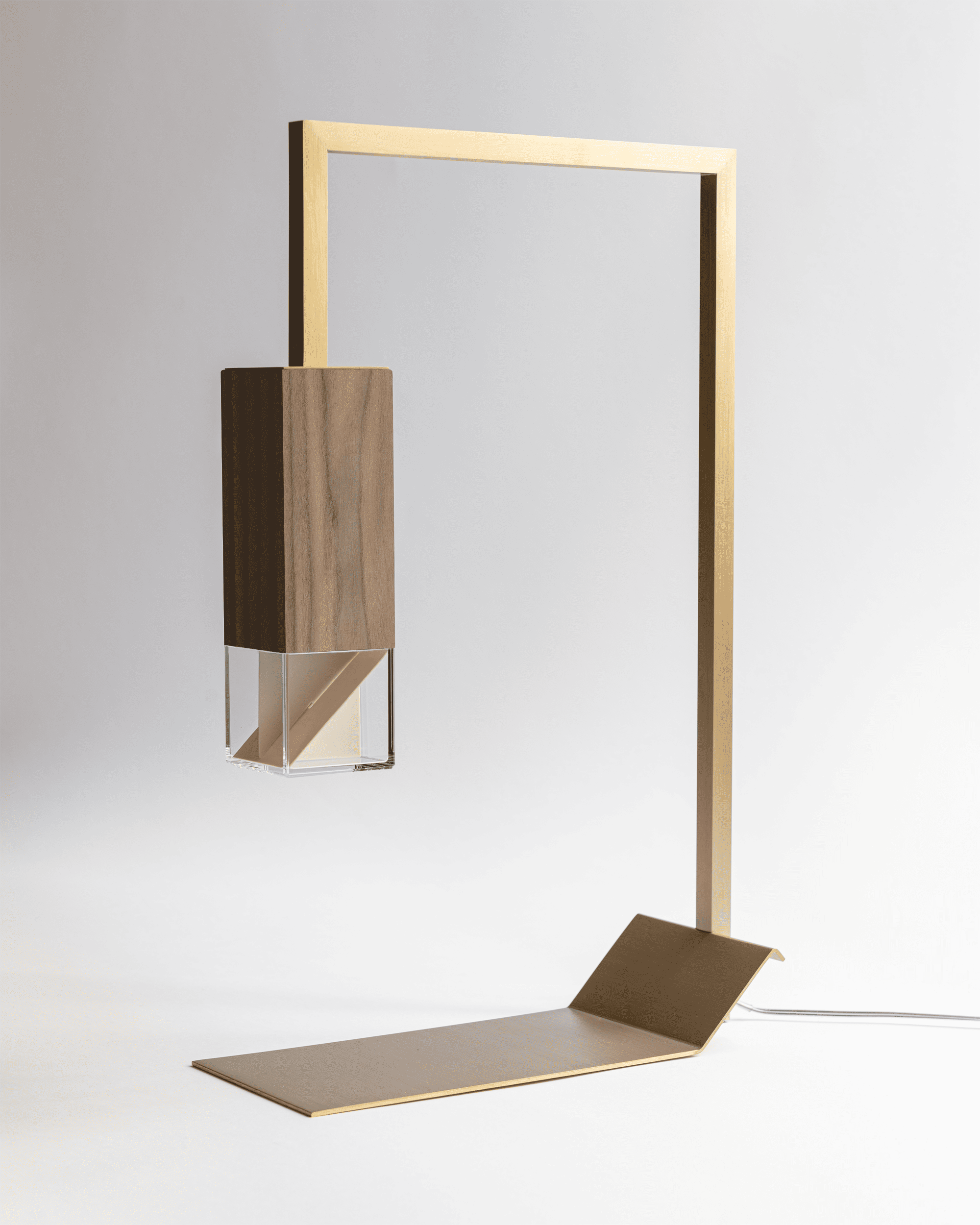 Table Lamp Canaletto Walnut Wood LAMP/ TWO -  WOOD | TABLE LAMP FORMAMINIMA